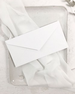 Amerikanischer Schneewittchen-Umschlag für Hochzeitseinladungen